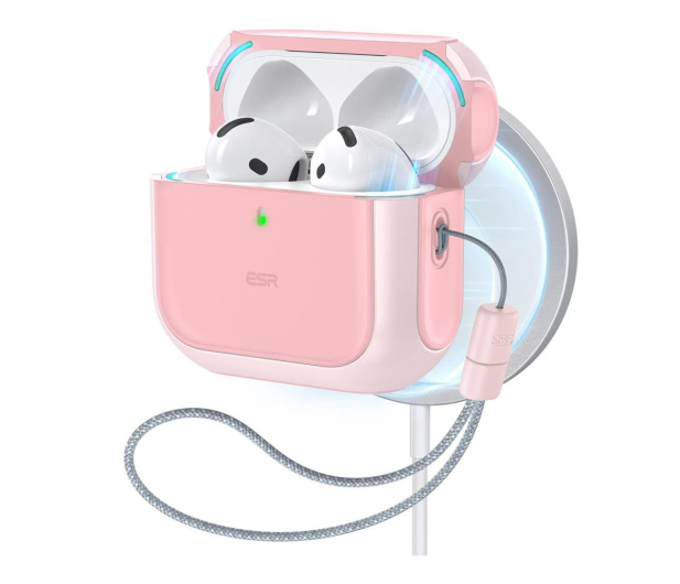 ESR Orbit Halolock Magsafe do Apple AirPods 4. generacji Pink - 1296582 - zdjęcie 2